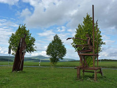 Sankt Crescentius on Tour in der Rhön (Foto: Karl-Franz Thiede)